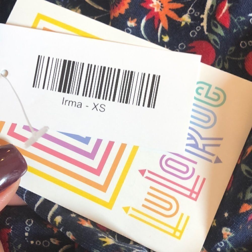 NWT Lularoe Irma   - Picture 4 of 5